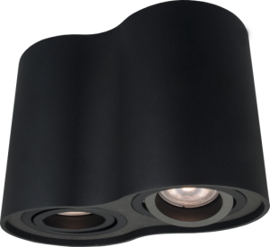 Berlin Duo-Black Spot Czarny BM3561 2x50w  BoMa Lighting