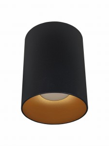 Puerto Rico BL/GD Czarny Złoty Spot Sufitowy