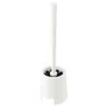 SZCZOTKA DO WC WOLNOSTOJĄCA BOLMEN IKEA biała