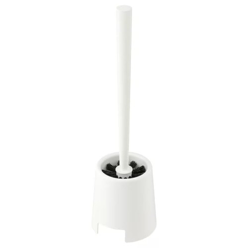 SZCZOTKA DO WC WOLNOSTOJĄCA BOLMEN IKEA biała