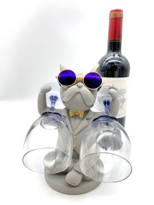 BULDOG STOJAK NA KIELISZKI II  GRAY