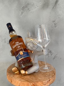 BULDOG STOJAK NA WINO II SIWY