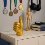 FIGURKA DŁOŃ OK GOLD