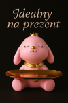 KRÓLIK Z TACĄ PINK