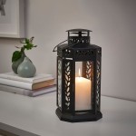 ŚWIECA BEZZAPACHOWA 14 CM NATURALNA BLOKOWA FENOMEN IKEA
