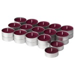 ŚWIECZKA ŚWIECA ZAPACHOWA JAGODA, FIOŁKI 3.5 godz. STORTSKON IKEA