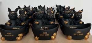  Buldog z defektem Para Misa czarny